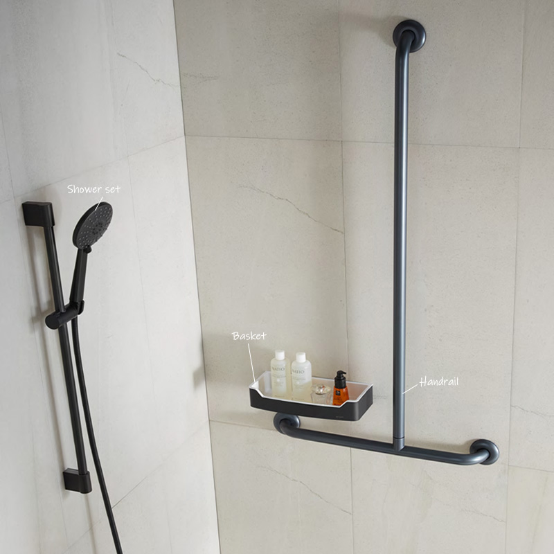 basin/dispenser/shower set