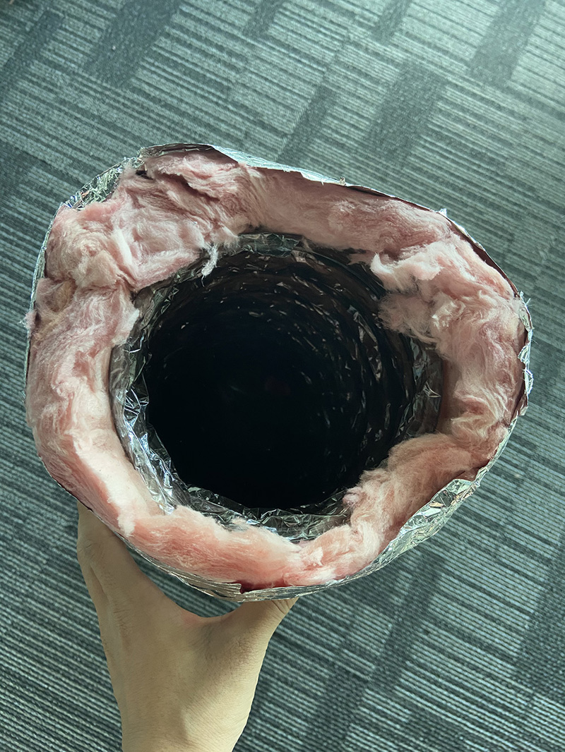 Insulated flexible duct