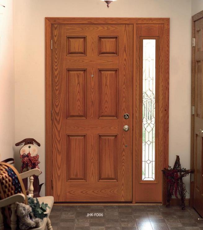 Fiberglass door