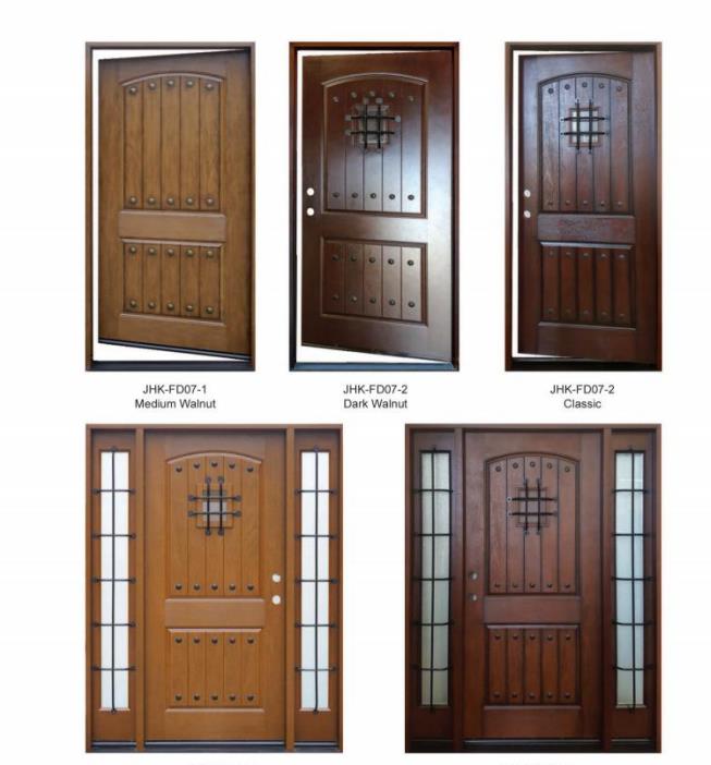 Fiberglass door