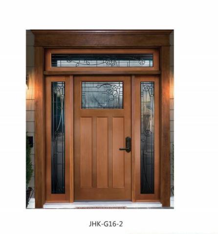 Solid wood door