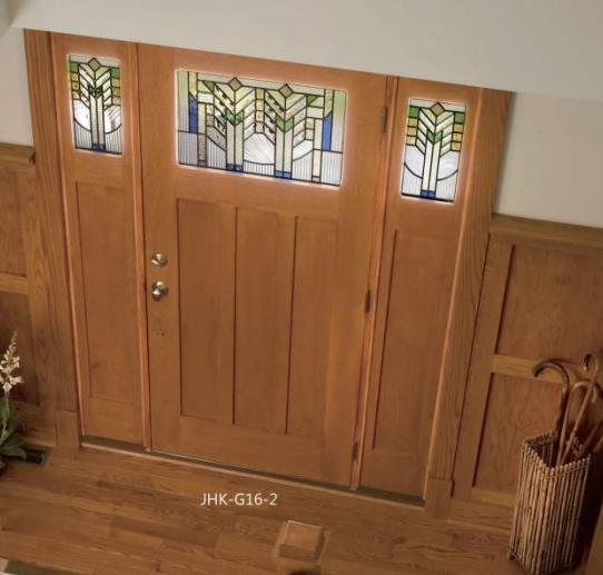 Solid wood door