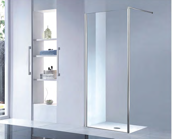 walk-in shower enclosure