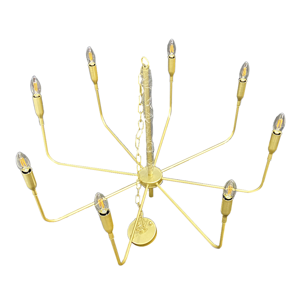 Modern Gold Chandelier