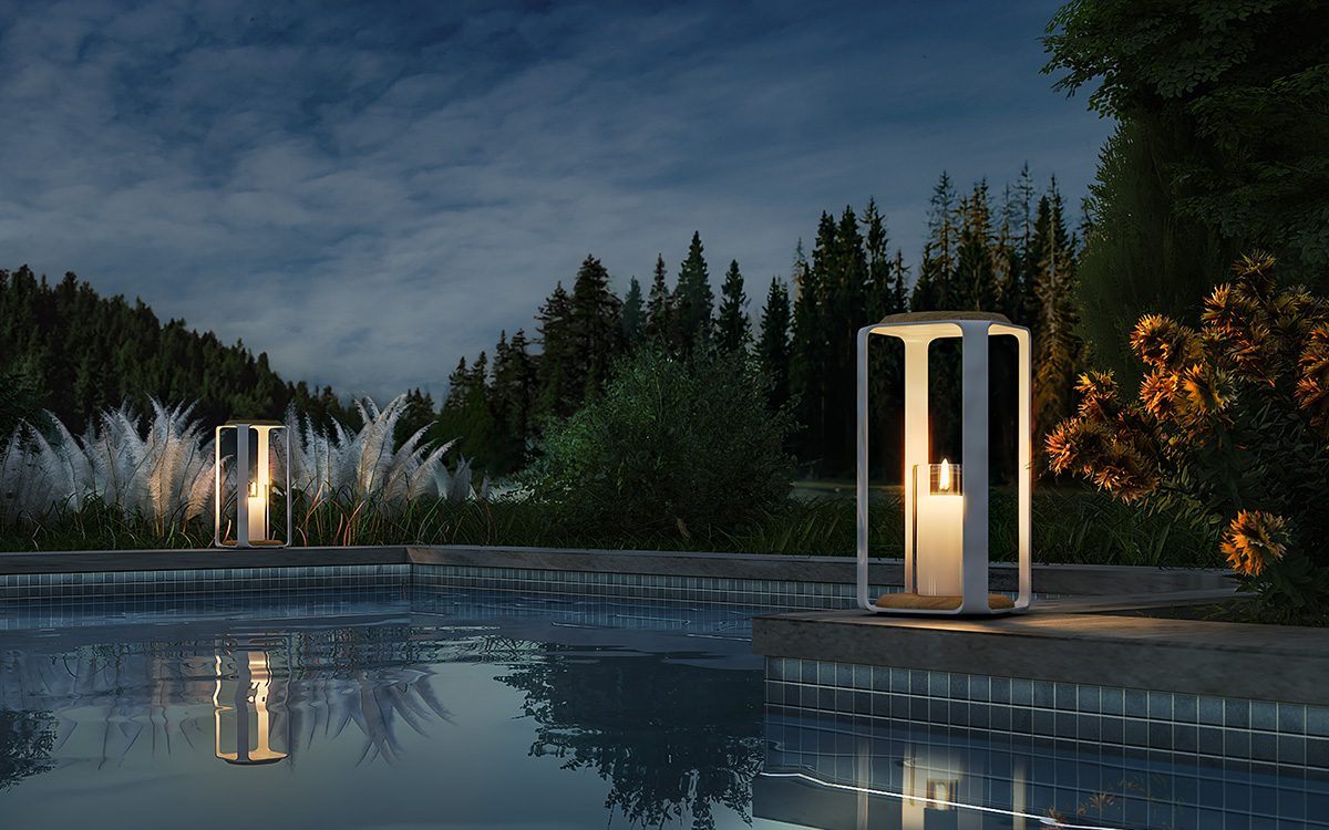 Pegasus Lantern Candle